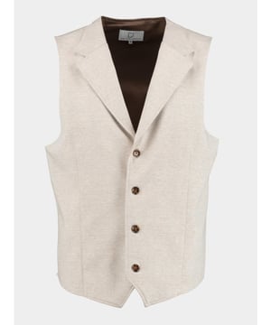 Prachtig item uit de nieuwe collectie van Born with Appetite! Ben helemaal van deze tijd met deze topper uit onze Heren Truien & Vesten Outlet categorie.
Born With Appetite Gilet Beige Kris Waistcoat 23111KR07/820 sand met artikelcode23111KR07/820 sand .  van het materiaal 76,1% Polyester / 15,8% Viscose / 8,1% Elastaan. Extra specificaties: , , , , kleur Beige.