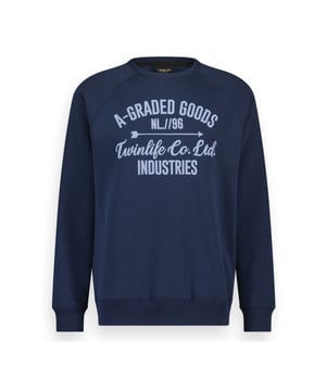 
<p>Stoere heren sweater met ronde hals van Twinlife. Deze sweater heeft een raglan mouw.</p>
<ul>
<li>Regular fit</li>
<li>60% katoen / 40% polyester</li>
</ul>