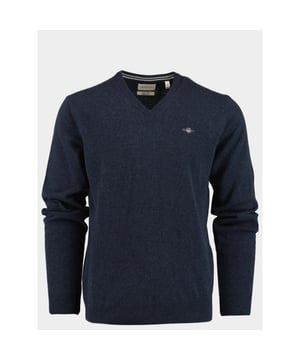 
Gant Pullover Blauw Superfine Lambswool V-Neck 87212/480 met artikelcode87212/480 .  van het materiaal 100% Lamswol. Extra specificaties: , , , , kleur Blauw.