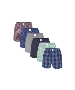 
Comfortabele MG-1 wijde boxershorts voor kinderen gemaakt van 100% katoen. De shorts zijn los en wijd. De zeer elastische maar zachte tailleband zorgt voor weinig druk en is comfortabel om te dragen. De set bevat zes jongens boxershorts in zes unieke designs.