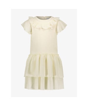 
De Le Chic Swansa Jurk is een fijne en mooie zomerjurk: een echte must-have! Gemaakt in een fraaie crochet stof en met een mooie hals. Perfect voor een zomerse dag.