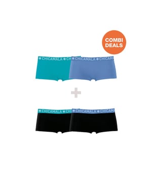 
Materiaal: 95% Cotton / 5% Elastane - 160 gram 
Wasinstructies: Wassen op 30 graden,Niet in de droger,Strijken op matig warme stand (2 stippen) Kleur: Blauw,Zwart,Groen