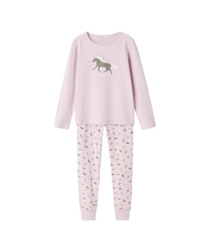 
Name it zomer pyjama meisjes - roze - NkfNightset

Materiaal 95% katoen, 5% elastane