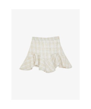 
Deze prachtige rok van Patachou is een elegant en charmant stuk. Gemaakt van hoogwaardig tweed, biedt het een rijke textuur en een verfijnde touch. De mooie ruche aan de onderkant van de rok voegt beweging en een vrouwelijke touch toe, waardoor het perfect is voor verschillende gelegenheden, van casual uitjes tot meer speciale evenementen.