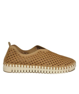 
Ilse jacobsen in onze webshop. Deze lichtgewicht schoen van Ilse Jacobsen is perfect voor elke gelegenheid. De schoen is praktisch, zeer comfortabel en ziet er geweldig uit. De flexibele buitenzool is gemaakt van natuurrubber en het lasergesneden bovenwerk laat de schoen ademen. Hierdoor zijn ze perfect voor op reis. De schoenen zijn gemaakt van gerecycled microvezel en verkrijgbaar in diverse kleuren, variërend van luxueuze basiskleuren tot felle, vrolijke kleuren met bijpassende stiksels. Deze stijl beschikt over een transparante buitenzool en het bovenste deel is gemaakt zonder lijm. Deze toffe en praktische schoen is een absolute must-have en zal nooit uit de mode raken. Deze instappers van Ilse jacobsen, artikel Tulip 3275, bestel je gemakkelijk in onze webshop.