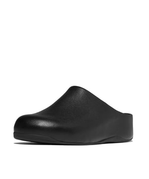
Shuv Tumbled-Leather Clogs