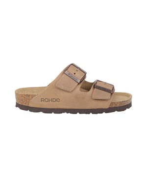 
Natuurlijk mooi: deze ROHDE ALBA slippers met twee banden zijn gemaakt met een antislipzool en een diep, ademend voetbed van suède met een flexibele kurk-latex kern. De verstelbare gespen bieden een variabele pasvorm en het bovenwerk van premium leer zorgt voor een individuele look. De ALBA is lekker natuurlijk - net als jij!