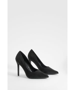 Sleek stiletto heels with a height between 7 and 9cm
        Pointed toe design for a classic, elegant silhouette
        Smooth synthetic suede upper for a luxurious look
        Versatile style suitable for various occasions
        Regular fit ensures comfort throughout the night
    
    Step into sophistication with these high stiletto pumps, a must-have for the fashion-forward woman. The timeless pointed toe and slender heel create a leg-lengthening effect, perfect for those nights out when you want to make a statement. Whether you're hitting the club scene or enjoying cocktails at a trendy bar, these pumps will keep you looking chic from dusk till dawn. Pair them with a sleek bodycon dress for a head-turning ensemble, or dress them down with tailored trousers for a more refined look. The synthetic suede finish adds a touch of luxury, while the regular fit ensures you can dance the night away in comfort. These versatile heels are an essential addition to any wardrobe, ready to elevate your style for any urban nightlife adventure.