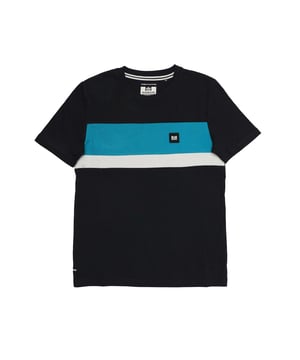 Ronde hals.Korte mouwen.Weekend Offender-logo.Normale pasvorm.