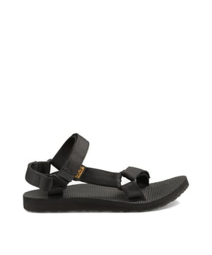 
Teva Original Universal sandalen 

 Deze sandalen zijn de sandelen die gewend bent van Teva alleen nu met nog meer comfort. Waar je ook loopt, op voetpaden, stoepen of een heuvel op. Deze sandalen zijn geschikt voor vele soorten terein. Ideaal dus waneer je wilt gaan wandelen en het is buiten erg warm! 

 Orginal Universal sandalen kopen? 

 De banden van de sandalen zijn sneldrogend waardoor de sandalen ook ideaal zijn voor bij het water. De rubberen buitenzool zorgt voor duurzaamheid en grip. De sandalen zijn licht van gewicht en zorgt ervoor dat je bijna niet aanvoelt. 

 Handig om te weten:   - Pasvorm: Normaal
