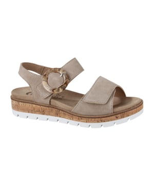 
Ti Comos 2860002-453  sandalen sportief dames in de kleur beige materiaal suède maat 36 binnenvoering Leer materiaal zool Rubber