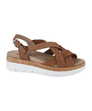 
Ti Comos 2860004-340  sandalen sportief dames in de kleur bruin materiaal nubuck maat 36 binnenvoering Leer materiaal zool Rubber