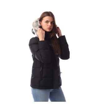 Adjustable Zip Off Hood.2 Zip Pockets.Flat Cuff.Hem Drawcord Adjuster.Power Fill 650.400T Downproof.Woven Fabric.
