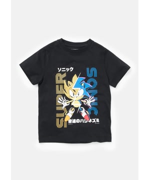 A hedgehog becomes a hero. Level up in our new Sonic tee in super soft cotton jersey with next level graphics. Lets roll! About me: 100% Cotton Look After Me: Think Planet. Wash At 30C.