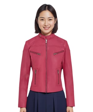 Elegante y sencilla, esta chaqueta ofrece toda la elegancia de una chaqueta de motociclista, manteniendo un estilo clásico y sin complicaciones. Los detalles de diseño adicionales, como el diseño plisado en el canesú superior, realzan la prenda sin perder su estilo desenfadado. Para un almacenamiento fácil, cuenta con cuatro bolsillos con cremallera y solapa en la parte delantera, dos en la cintura y dos más en el pecho. Un cuello corto con hebilla y solapa completa la chaqueta, disponible en una amplia gama de colores para que todos encuentren su estilo único. 100 % piel napa ultrasuave de primera calidad. Corte entallado y más corto, con cuello alto con cierre de tachuelas. Cuenta con cuatro bolsillos exteriores con cremallera y cierre de cremallera YKK con solapa. Diseño plisado y paneles en el canesú superior.