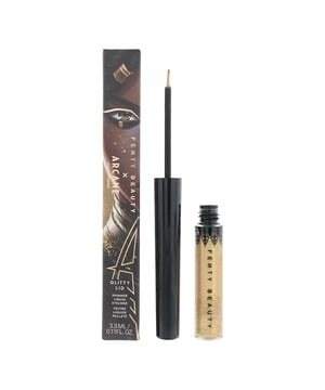 Fenty Beauty Arcane Glitty Lid Melodic Moves Liquid Eyeliner is a dazzling liquid eyeliner that delivers vibrant, glitter-infused colour with a smooth, precise application. This high-impact formula features sparkling pigments that catch the light beautifully, adding a festive, multidimensional shimmer to your eye look.

With its long-lasting, smudge-proof, and quick-drying formula, this eyeliner stays put all day or night—perfect for creating everything from subtle glitter accents to bold, statement-making lines. The fine-tipped brush allows for effortless control and detailed application, whether you’re going for a delicate flick or dramatic wing.

How to Apply:

Shake well before use. Starting at the inner corner of your upper lash line, apply the eyeliner in short, smooth strokes, working outward to create your desired shape. Layer for intensified sparkle and thickness. Allow to dry completely to avoid smudging. Ideal for layering over eyeshadow or wearing alone for a glittery pop.