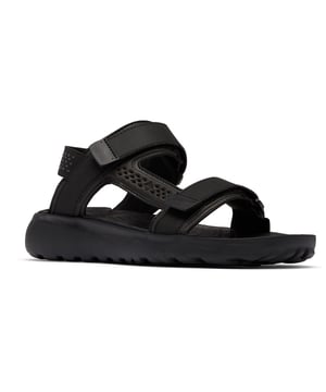 Throw them on around the campsite, or head out on the trails in these Columbia men's sandals with two adjustable straps for a flexible fit.  Underfoot, the lightweight cushioned midsole and traction outsole offer all day comfort.
