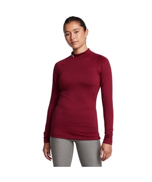 We hebben er allemaal een hekel aan. Dat stijve, afgeleide gevoel dat je krijgt als je buiten in de kou staat. Daarom hebben we een baselayer gemaakt die je warm en droog houdt zonder dat hij volumineus is of omhoog komt, zodat je het hele seizoen geconcentreerd kunt blijven. Dubbellaagse stof met een ultrawarme geborstelde binnenkant ;&; een gladde sneldrogende buitenkant;Materiaal voert zweet af en droogt heel snel;Mesh panelen onder de armen voor extra ventilatie waar je het nodig hebt;Mock halsconstructie voor extra bedekking en warmte;Raglan mouwen