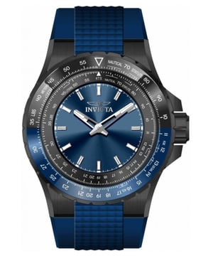 El Invicta 49653 tiene una caja de acero inoxidable de 50 millimetros con una esfera azul.
Esta modelo funciona con un movimiento de Cuarzo preciso.
Resistencia a la presión de aqua de 10 bares.
Este modelo es parte de la colección Invicta Aviator.

2 años de garantía Invicta.