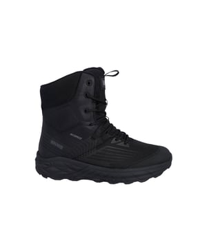 The Magnum Geo Storm 8.0 Waterproof Boots are built to tackle any terrain with strength and confidence. Designed for demanding environments and long shifts, this rugged 8-inch tactical boot delivers the perfect balance of protection, performance, and comfort. A waterproof mesh upper provides lightweight support while keeping your feet dry and breathable all day long. The ultra-soft EVA midsole offers high rebound cushioning to keep every step comfortable, even through extended wear. Finished with a durable rubber outsole that grips reliably on and off the trail, the Geo Storm 8.0 is vegan-friendly, versatile, and ready for anything.
 
 - Waterproof mesh upper
 - Lace-up closure
 - Tongue pull tab
 - Ultra-soft EVA midsole
 - Durable rubber outsole
 - Vegan friendly
 - Magnum branding