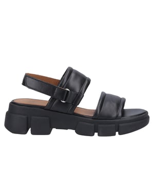 Elevate your everyday city style with the Geox Lisbona Sandals. Designed for women on the go, these breathable sandals combine a chunky sole with a sleek, contemporary two-band nappa upper for a bold yet versatile look. Perfect for errands, casual outings, or off-duty adventures, they feature Geoxs exclusive 360 breathability patent to keep your feet cool and comfortable all day. The durable, resistant outsole ensures stability with every step, making Lisbona the ultimate blend of style, comfort, and city-ready practicality.
 - Nappa leather upper
 - Two-band design
 - Touch fastening strap closure
 - Chunky sole
 - 360 breathability
 - Durable / resistant outsole
 - Geoxs exclusive patent