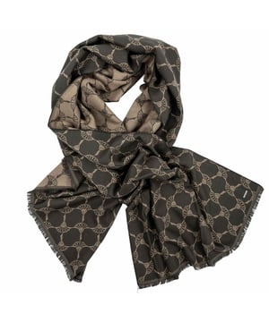 Eleganter Herren-Schal von der Marke JOOP!. Angenehm softer Schal mit markentypischem Cornflower-Allover. Kann beidseitig getragen werden.