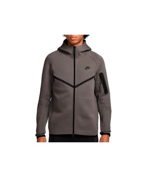 SUDADERA HOMBRE M NK TCH FLC FZ WR HOODIE MARRON