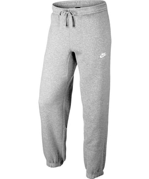 Nike Men’s Fleece Joggers are designed for all-day comfort, made from soft brushed-back fleece for a cosy feel. They feature an embroidered Nike logo by the left pocket, two fleece-lined side pockets, and a single back pocket for storage. The elasticated waistband with adjustable drawstring ensures a secure fit, while the elasticated cuffs and hems keep the look sharp and let you show off your sneakers.