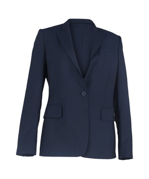 VINTAGE, RRP AS NEW
 The Stella McCartney Single-Breasted Blazer in Navy Blue Wool is a timeless and sophisticated wardrobe staple. Crafted from luxurious navy blue wool, this blazer offers both comfort and refined elegance. The single-breasted design, with its classic notch lapels and sleek tailoring, creates a sharp and flattering silhouette that works seamlessly for both professional and casual occasions.

Stella Mccartney Single-Breasted Blazer in Navy Blue Wool

Condition: Excellent
Signs of wear: No retail tag but Brand tag on., No visible sign of wear., 
Packaging: None
Color: Blue | navy blue
Material: Wool
Size: IT | 46/UK16/US10-12/XL/FR42
Measurements: Length: 740
SKU: NAPPUGBCL446993W