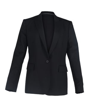 VINTAGE, RRP AS NEW
 The Stella McCartney Single-Breasted Blazer in Black Wool is the ultimate wardrobe essential, offering a perfect balance of tailored sophistication and modern elegance. Crafted from luxurious black wool, this blazer provides both warmth and refinement, making it an ideal choice for year-round wear. The single-breasted design, complemented by classic notch lapels and a sleek, streamlined fit, exudes timeless appeal and versatility.

Stella Mccartney Single-Breasted Blazer in Black Wool

Condition: Excellent
Signs of wear: No retail tag but Brand tag on., No visible sign of wear., 
Packaging: None
Color: Black
Material: Wool
Size: IT | 48/XXL/UK18/FR44/US12-14
Measurements: Length: 750
SKU: NAPPUGBCL447009W