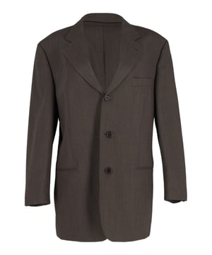 VINTAGE, RRP AS NEW
Elevate your formal wear with the Boss By Hugo Boss Blazer in Brown Wool, a sophisticated and timeless piece that exudes luxury and elegance. Featuring a classic collar, long sleeves, and front pockets, this single-breasted blazer is meticulously tailored with front buttons, making it an essential addition to your wardrobe for any upscale occasion.



Boss By Hugo Boss Blazer in Brown Wool 
Condition: excellent
Material:   wool
Size: S
Sign of wear: no
SKU: 358039