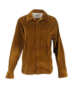 VINTAGE, RRP AS NEW
 The Acne Studios Denver Button-Down Overshirt in Brown Corduroy combines vintage-inspired charm with contemporary style, offering a textured, rich brown hue that adds warmth to any wardrobe. Crafted from soft corduroy fabric, this overshirt provides both comfort and a stylish, relaxed fit perfect for layering. The versatile button-down design can be worn as a shirt or a jacket, making it ideal for various seasons. Style it with a white t-shirt, dark jeans, and boots for a laid-back, yet refined look that effortlessly balances casual and polished vibes.

Acne Studios Denver Button-Down Overshirt in Brown Corduroy

Condition: Excellent
Signs of wear: No retail tag but Brand tag on., No visible sign of wear., 
Packaging: None
Color: Brown | ochre
Material: Corduroy | corduroy
Size: EU | 48
Measurements: Length: 740; Chest: 550
SKU: MRPPUGBCL463763W