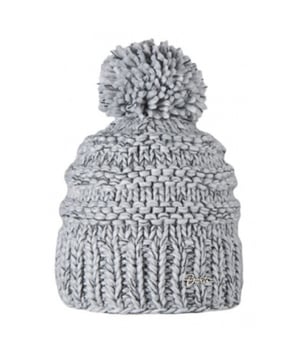 
Barts Jasmin dames muts

Grofgebreide, lichtgrijze muts voor dames van Barts. De Jasmin muts heeft een zachte, warme voering van fleece en een speelse pom op de bovenkant. Aan de voorkant bevindt zich een metalen merk embleem.