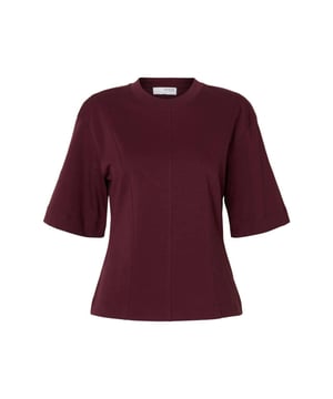 
Selected Femme Black T-shirt 16098822 in de kleur Ecru