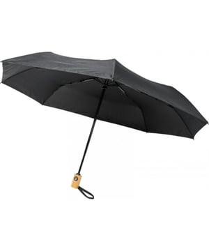 
Materiaal: Gerecycleerd PET pongee polyester. Automatisch openen en sluiten van de paraplu. Vouwen voor gemakkelijk dragen. Voorzien van stevige metalen schacht en houten handvat. Hoogwaardig frame. Glasvezelribben voor flexibiliteit in de wind. Wordt geleverd met een etui. Grootte: 21in.