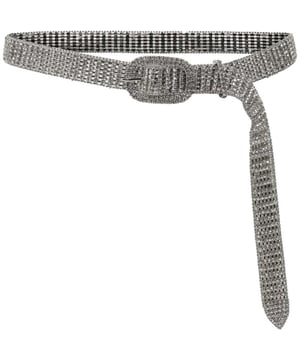 
ONLGITTA GLITTER BELT ACC Silver is een riem van het merk Only.