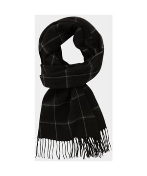 
Michaelis Shawl Zwart PM1S30020D/A met artikelcodePM1S30020D/A .  van het materiaal 90% Wol / 10% Kasjmier. Extra specificaties: , , , , kleur Zwart.
