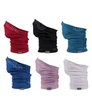 
100% Polyester. Stof: Gebreid, Stretch. Stof Technologie: Slijtvast, Lichtgewicht, Vochtafvoerend, Sneldrogend, Windbestendig. Ontwerp: Logo. Multifunctioneel, naadloos.