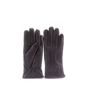 
Warmbat Gloves Men Goat Leather Choco  handschoenen heren in de kleur bruin materiaal leer maat S binnenvoering Lamsvacht materiaal zool