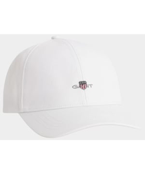 
Gant Cap Wit High Shield Cotton Twill Cap 9900001/110 met artikelcode9900001/110 .  van het materiaal 100% Biologisch Katoen. Extra specificaties: , , , , kleur Wit.