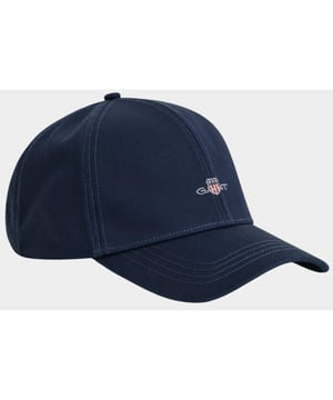 
Gant Cap Blauw High Shield Cotton Twill Cap 9900001/410 met artikelcode9900001/410 .  van het materiaal 100% Biologisch Katoen. Extra specificaties: , , , , kleur Blauw.