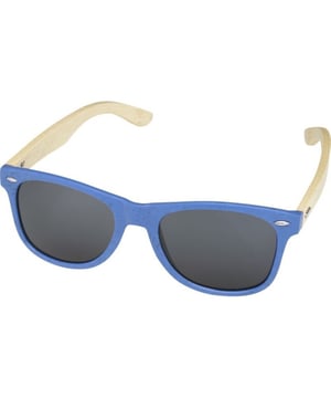 
85% PP Plastic, 15% Bamboevezels. Milieuvriendelijke, duurzame materialen. Categorie 3 lens. Categorie lenzen: 3. Ontwerp: Retro, Tekst. UV-rating: UV 400. Voldoet aan de veiligheidsnorm: EN ISO 12312-1.