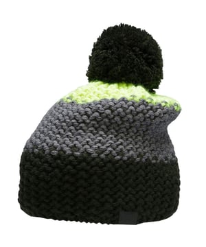 
70% acryl, 30% wol. Voering: Fleece. Stof: Enkele laag. Breedte: 56cm. Ontwerp: Contrasterende kleur. POM POM.