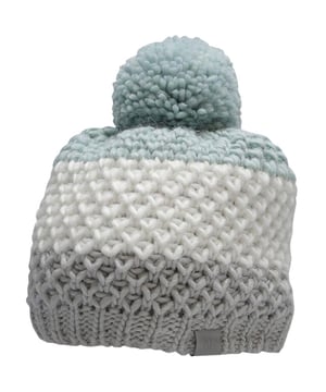 
70% acryl, 30% wol. Voering: Fleece. Stof: Enkele laag. Breedte: 56cm. Ontwerp: Contrasterende kleur. POM POM.