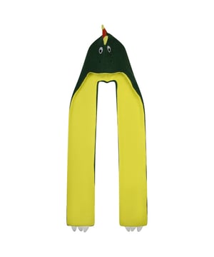 
100% acryl. Voering: Fleece. Ontwerp: 3 in 1, Contrast, Dinosaurus.