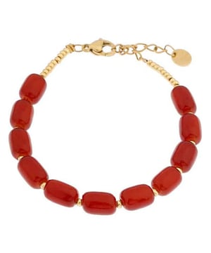 
Label Kiki armband Grape beads - gold
