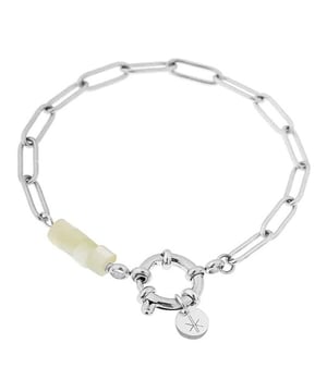 
Label Kiki armband Hold on mint - silver