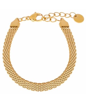 
Label Kiki armband Watch me big - gold