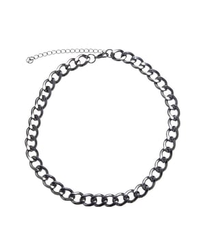 
100% ijzer. Stoepketting. Bevestiging: Kreeftsluiting. Ontwerp: Eenvoudig. Afgevlakte koppelingen.