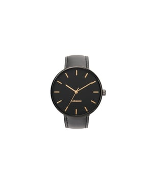 
Maximaal minimalistisch! Met het Minimal herenhorloge van Karlsson ga je voor een Scandinavisch clean design om je pols. Aan elk detail is gedacht, van wijzerplaat tot bandje. Leuk om cadeau te geven of zelf te houden. Shop de Minimal van Karlsson in de kleuren steel black en steel white. - Afmeting: 0,7xxcm - Kleur: Zwart - Materiaal: Metaal